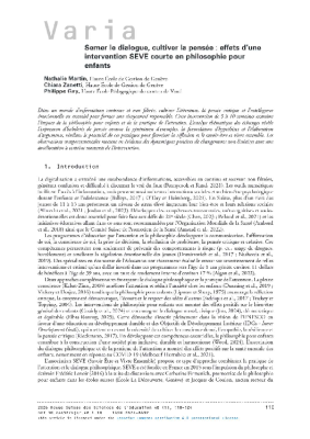 Projet recherche : publication RSSE